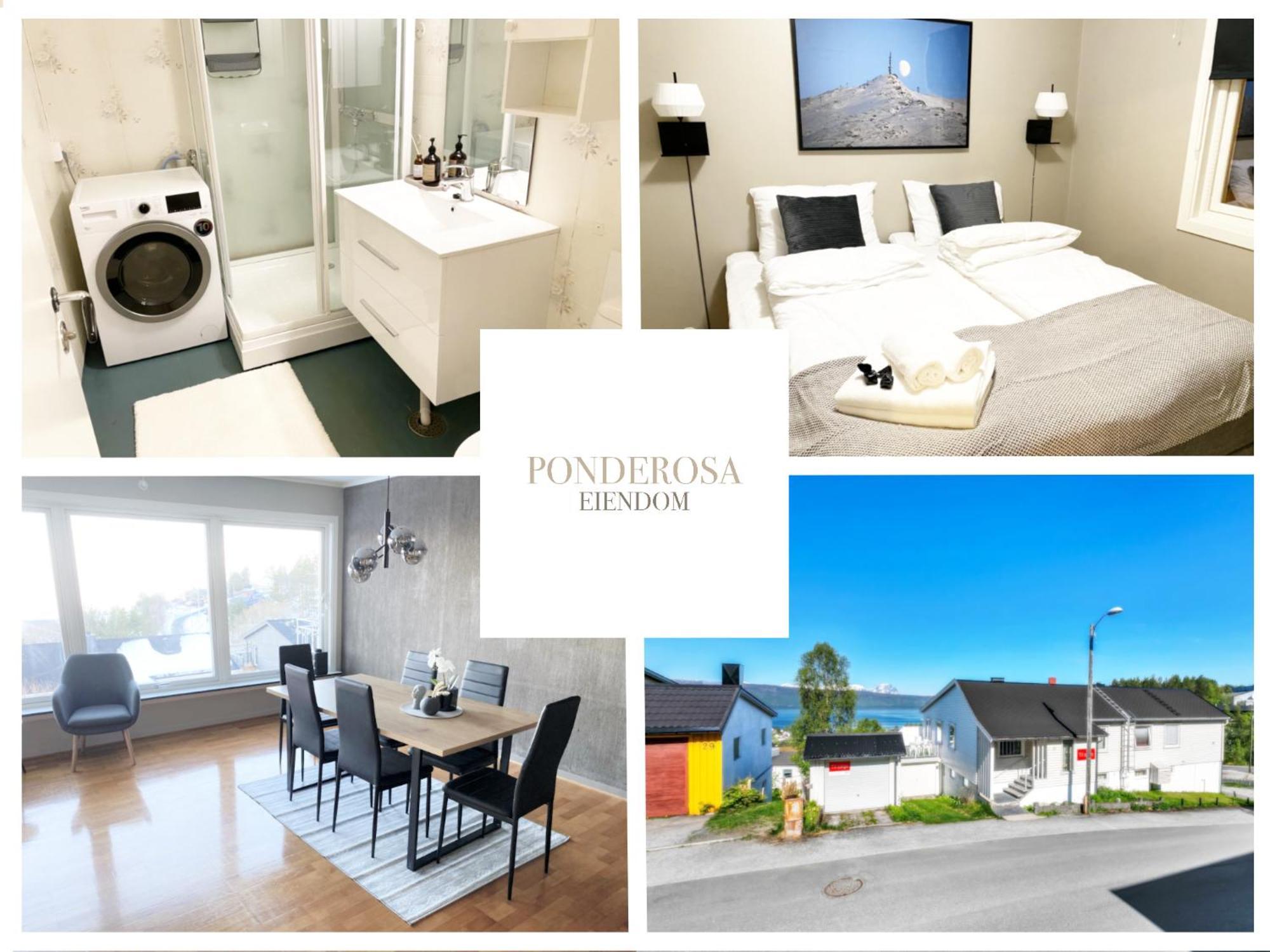 Big Central House, Free Parking, Wifi, 3 Bedrooms Narvik Ngoại thất bức ảnh